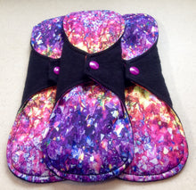 Load image into Gallery viewer, Ready to ship • 7” Thong • Cloth menstrual pads organic bamboo hemp and cotton absorbent core washable reusable cloth pads sanitary napkins