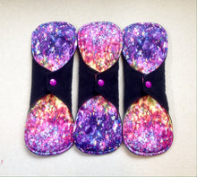 Load image into Gallery viewer, Ready to ship • 7” Thong • Cloth menstrual pads organic bamboo hemp and cotton absorbent core washable reusable cloth pads sanitary napkins