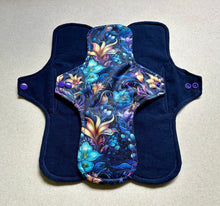 Load image into Gallery viewer, Cloth pads • 12” heavy • Ready to ship • organic flannel top • menstrual pad • organic core • reusable sanitary napkins • priced per pad