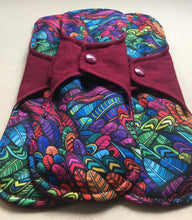 Load image into Gallery viewer, Cloth pads • Ready to ship • organic flannel top menstrual pad • organic fleece core • reusable pads • priced per pad