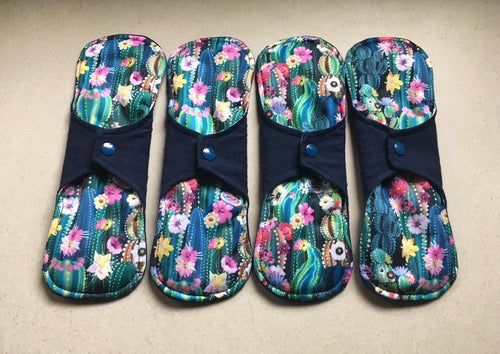 Cloth pads • Ready to ship • organic flannel top • menstrual pad • organic fleece core • reusable sanitary napkins • priced per pad