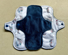 Load image into Gallery viewer, Ready to ship pads • minky top cloth pad • organic fleece absorbent core • reusable cloth menstrual pad • priced per pad