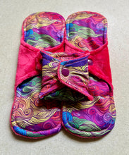 Load image into Gallery viewer, Ready to ship pads • minky top cloth pad • organic fleece absorbent core • reusable cloth menstrual pad • priced per pad