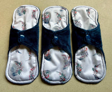 Load image into Gallery viewer, Ready to ship pads • minky top cloth pad • organic fleece absorbent core • reusable cloth menstrual pad • priced per pad