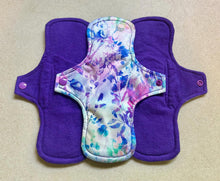Load image into Gallery viewer, Cloth pads • ready to ship 10” heavy • flannel top menstrual pad • organic absorbent core • reusable pads • priced per pad