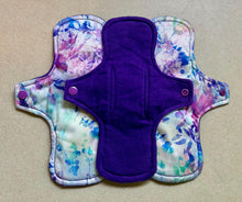 Load image into Gallery viewer, Cloth pads • ready to ship 10” heavy • flannel top menstrual pad • organic absorbent core • reusable pads • priced per pad