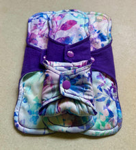 Load image into Gallery viewer, Cloth pads • ready to ship 10” heavy • flannel top menstrual pad • organic absorbent core • reusable pads • priced per pad