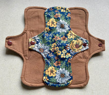 Load image into Gallery viewer, Cloth pads • Ready to ship • 10” moderate • organic flannel top menstrual pads • organic fleece absorbent core • reusable • priced per pad