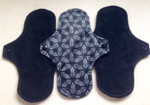 5 Pad Set Black/Geometric