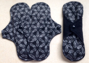 5 Pad Set Black/Geometric