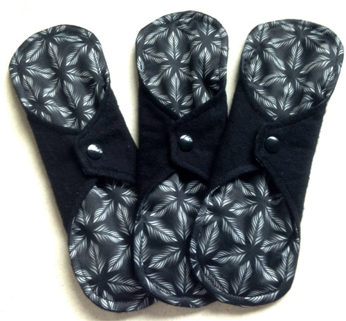 5 Pad Set Black/Geometric