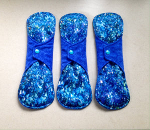 5 Pad Set Blue/Crystal