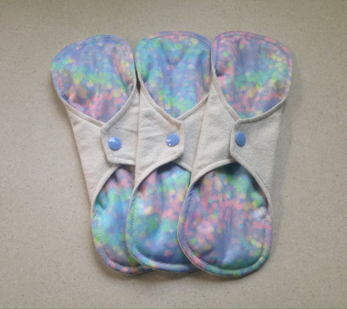 5 Pad Set Organic White/Opal