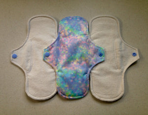 5 Pad Set Organic White/Opal