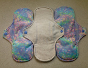 5 Pad Set Organic White/Opal