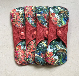 Paprika/Paisley Flannel Top