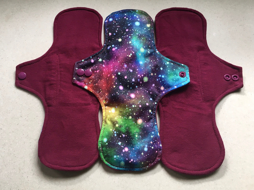 Burgundy/Galaxy Organic Top