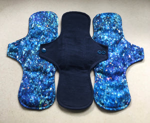 Navy/Crystals Organic Top