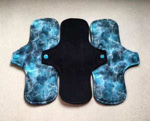 5 Pad Set Black/Water