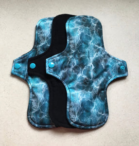 5 Pad Set Black/Water