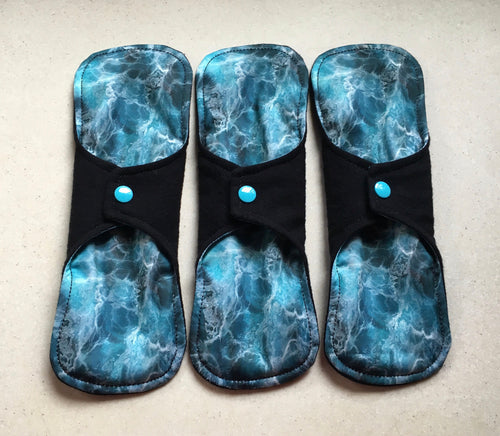 5 Pad Set Black/Water