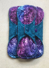 Load image into Gallery viewer, Ready to ship cloth menstrual pad organic fleece absorbent core washable and reusable sanitary napkin cloth pads priced per pad