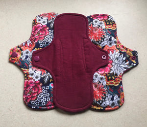 Burgundy/Koi Organic Top