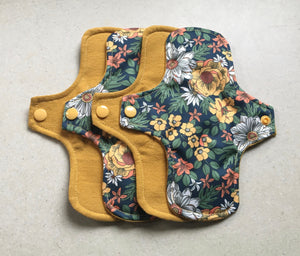 Yellow/Flowers Organic Top