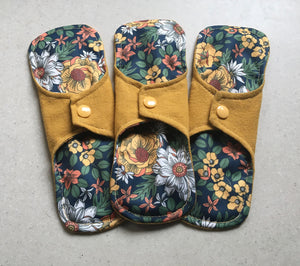 Yellow/Flowers Organic Top