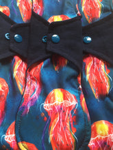 Load image into Gallery viewer, Navy/Jellyfish Organic Top