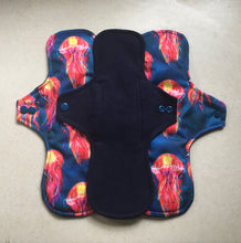 Load image into Gallery viewer, Navy/Jellyfish Organic Top