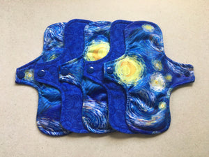 Blue/Starry Flannel Top