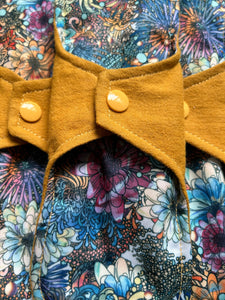 Yellow/Flowers Organic Top