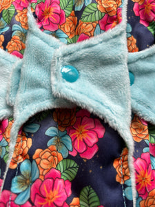 minky top cloth menstrual pads organic bamboo  cotton absorbent core washable reusable cloth pads priced per pad