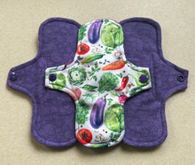 Load image into Gallery viewer, Cloth menstrual pads organic bamboo and cotton absorbent core reusable cloth pads sanitary napkins liners moderate overnight priced per pad