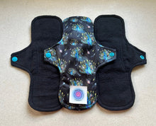 Load image into Gallery viewer, Cloth pads • cloth menstrual pads • organic bamboo and cotton core • reusable sanitary napkins • liners • moderate • heavy • priced per pad