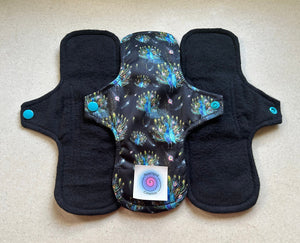 Cloth pads • cloth menstrual pads • organic bamboo and cotton core • reusable sanitary napkins • liners • moderate • heavy • priced per pad